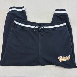 Timberland Sweatpants XXL 2XL Black Joggers Striped Cuff Vintage Y2K 90's Cool